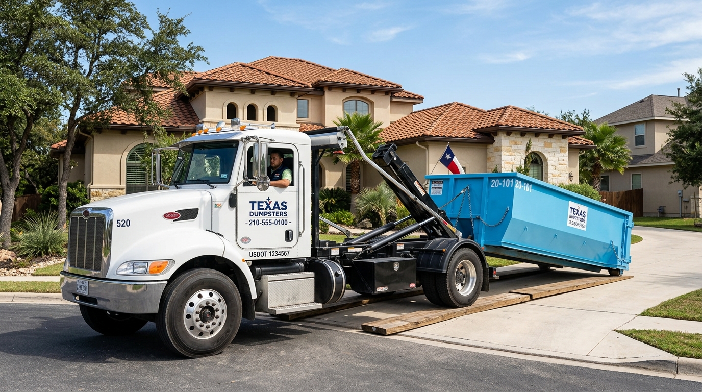 Commercial & Business Dumpster Service in San Antonio, TX